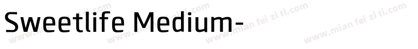 Sweetlife Medium字体转换